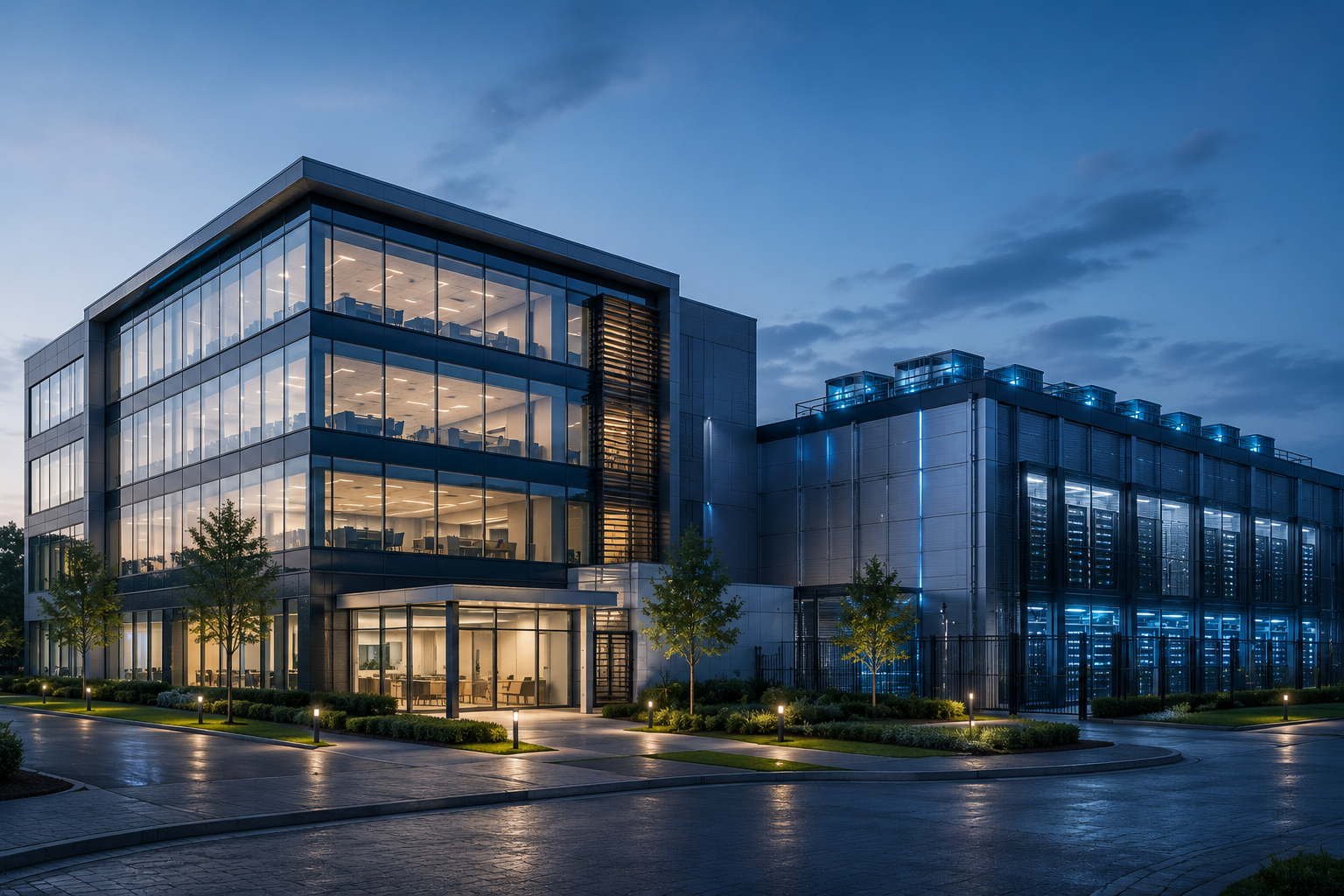 IT Office & Data Center Building